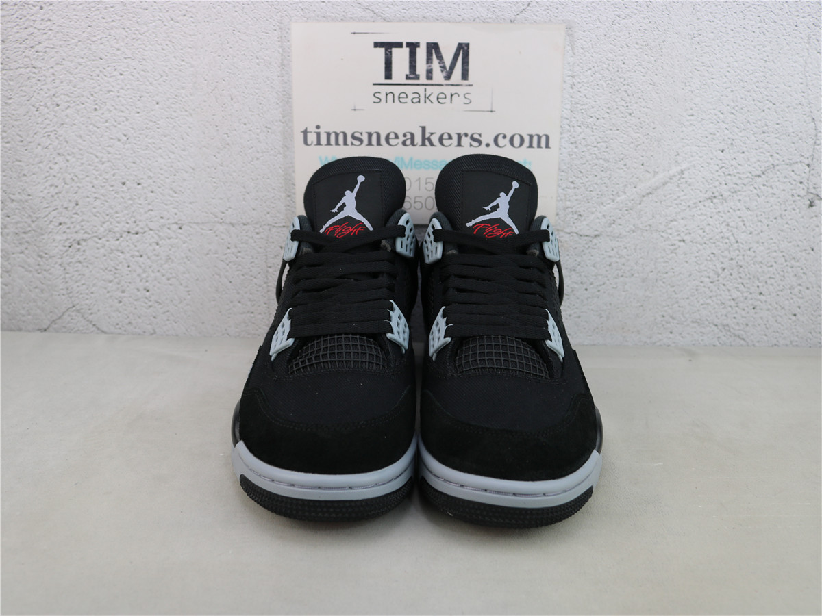 GX Batch Air Jordan 4 Retro SE Black Canvas DH7138-006